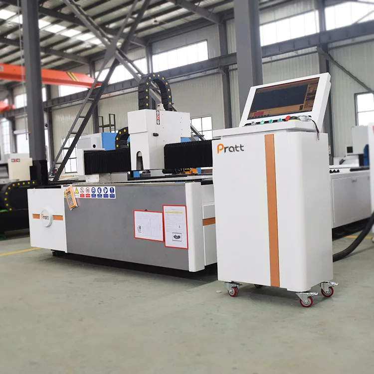 High Quality 1500w 2000w3000w Highspeed Pratt Desktop1530 Fiber Laser Cutting Machine