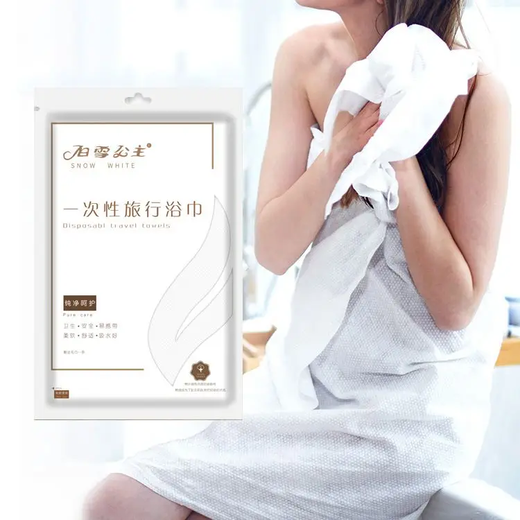 Cheap Wholesale Bath Towels Disposable Hotel Towels Sports Beach 100% Cotton Adults Rectangular Nonwoven