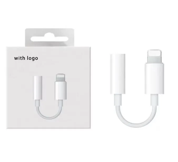 adapter cable lighttiing to 3.5mm adapter Voice Calls AUX Headset Adapter jack headphone for iphone Popup window