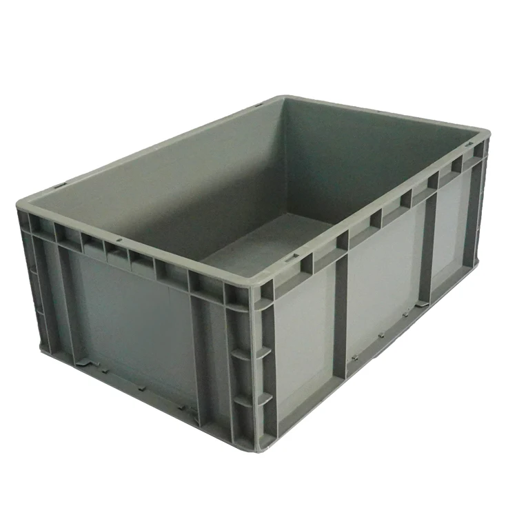 Large Size Stackable Moving Container Euro Standard Plastic Box For Workshop Use