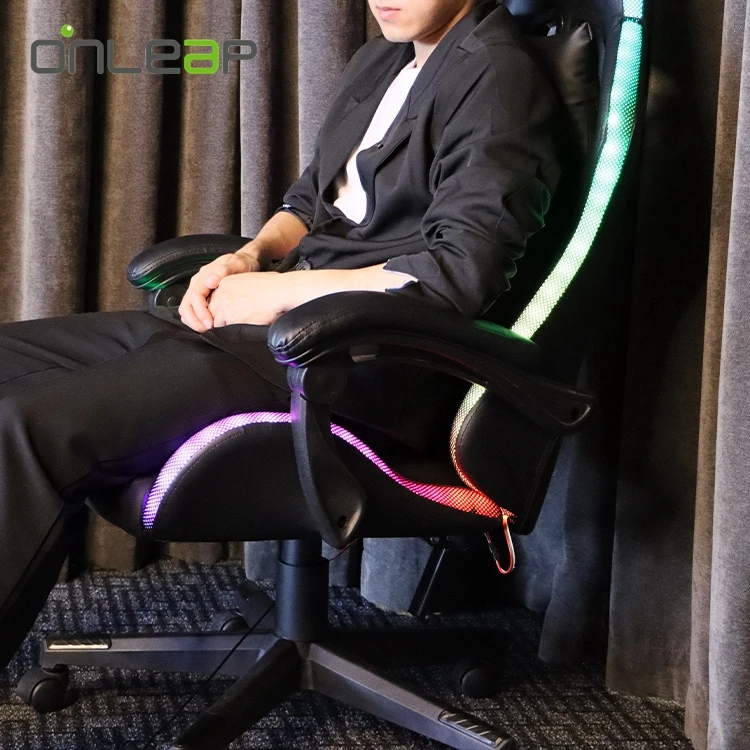 ONLEAP RGB with 97 Lamp Bead LED Light Working 30000 Hours PC Computer Gamer Gaming Chairs
