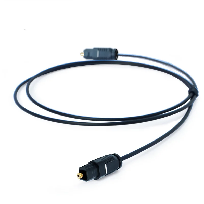 Spdif output optical fiber audio cable digital 5.1 channel square port 1.8m TV dvd power amplifier speaker connection cable