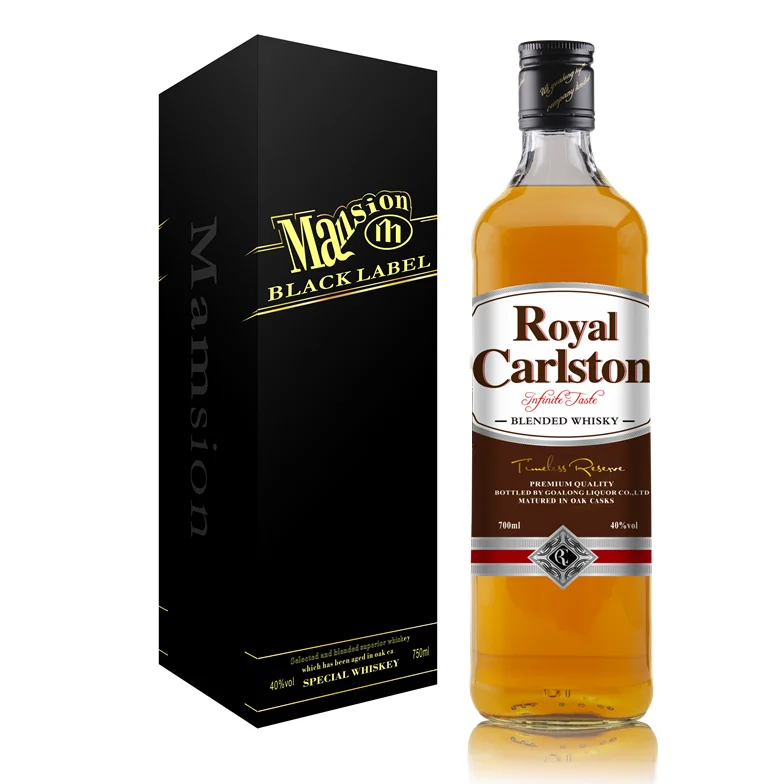 Best Selling Royal Carlston Blended Pure Grain whisky with gentle and smooth taste