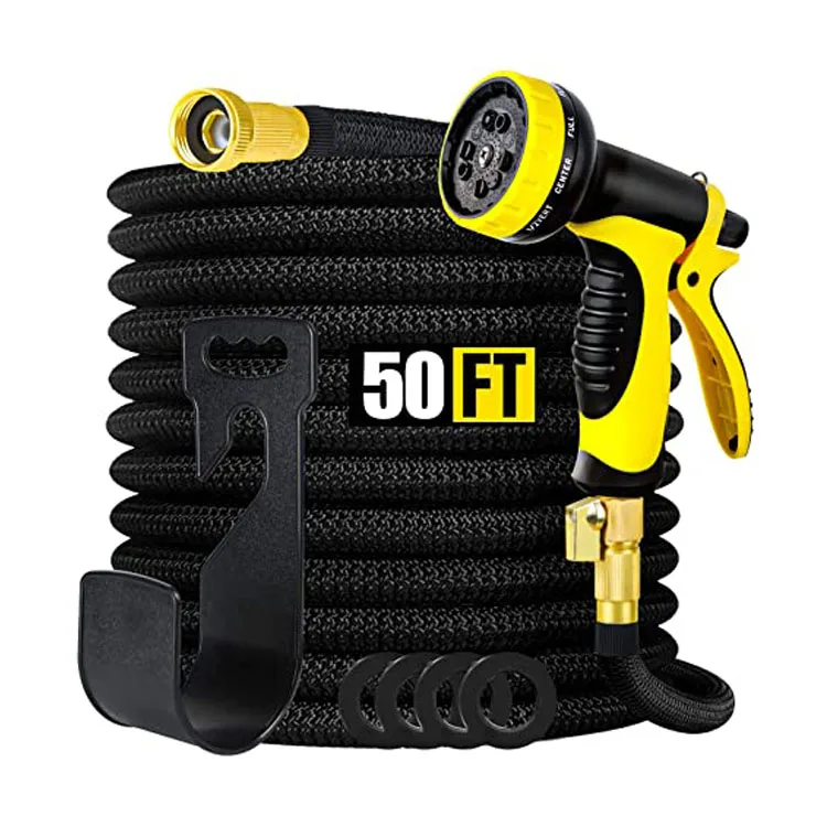 Amazon Hot 50Ft Retractable Hose Pipe Flexible Magic water hose expand garden