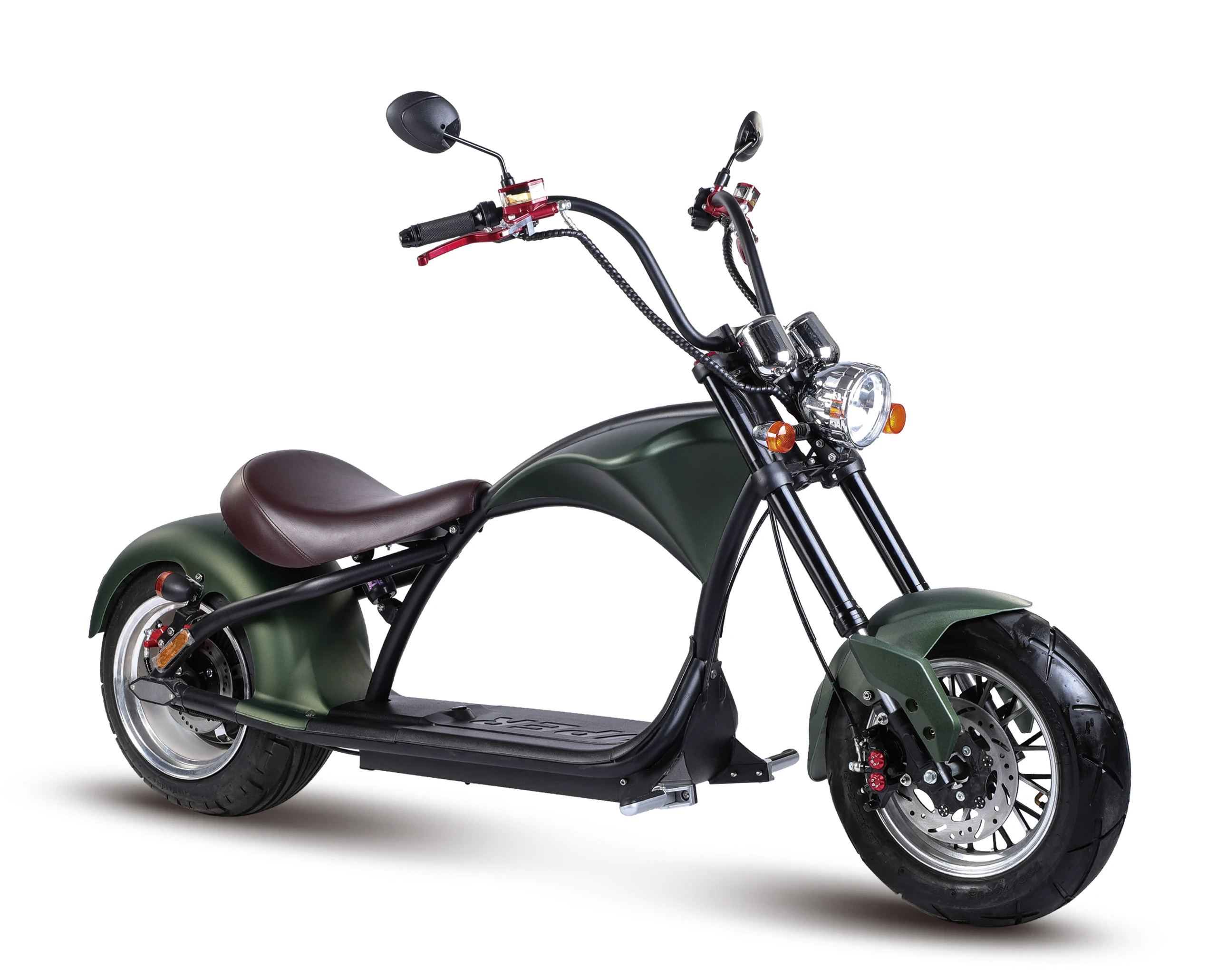 Factory EEC COC Electric Citycoco chopper electric scooter  45km/h 80KM range dirt bike chopper motorcycle electric bicycle C03A