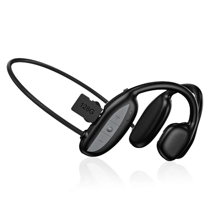 Waterproof Sweatproof Sport Stereo Headset Earphone V5.0 Wireless Handsfree Blue Tooth Earhook Earpiece with Bluetooth