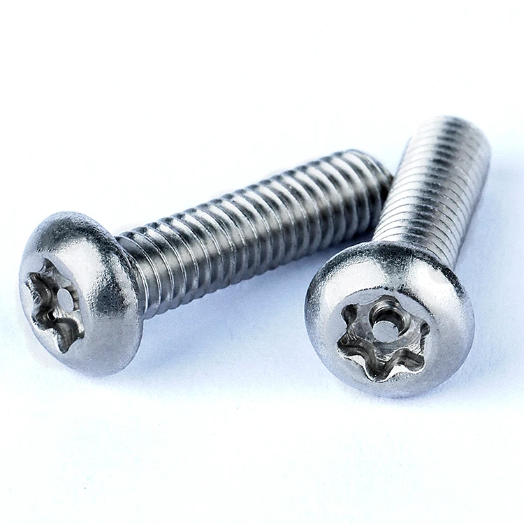 
M2 M3 M4 M6 Stainless Steel Zinc Plated Torx Rounded Head Thread-Forming Machine Screws 