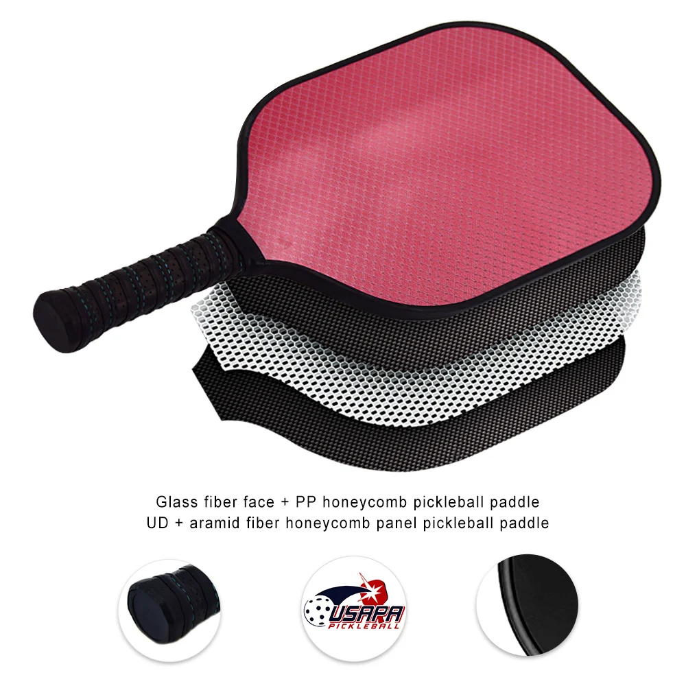 
accept sample custom Logo printing pickleball paddle balls 