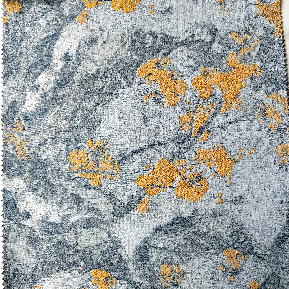 100% POLYESTER GOOD QUALITY FASHION DESIGN BROCADE JACQUARD FABRIC