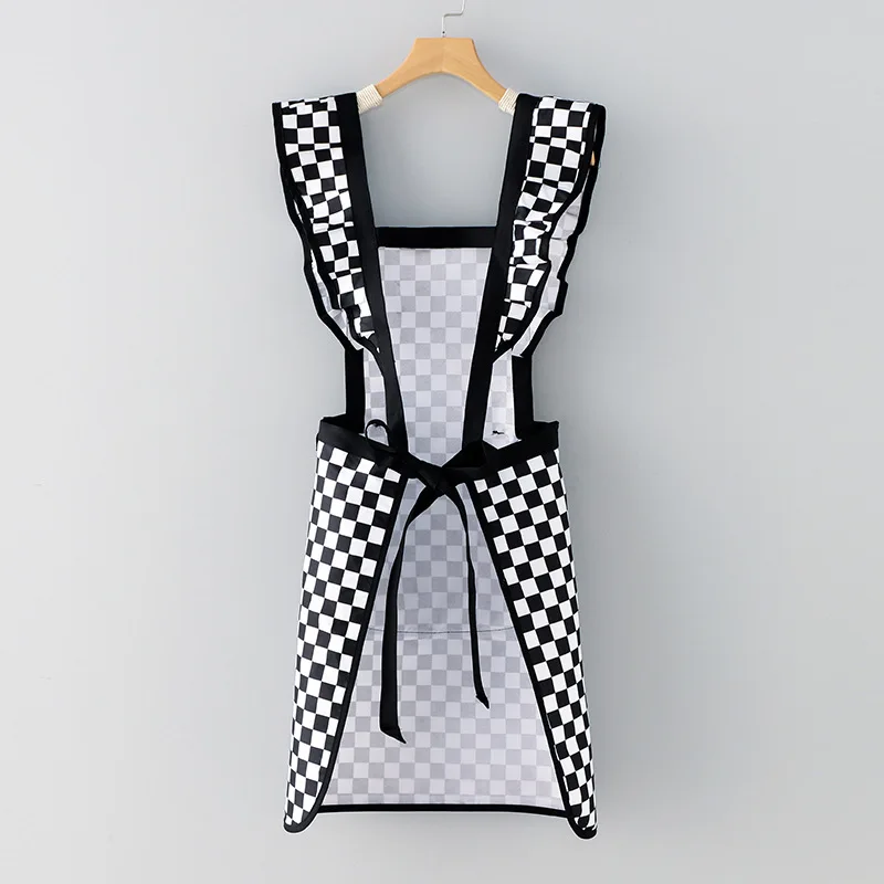 Waterproof Apron Chef Aprons for Women with Adjustable Bib Apron for Dishwashing Cooking Kitchen