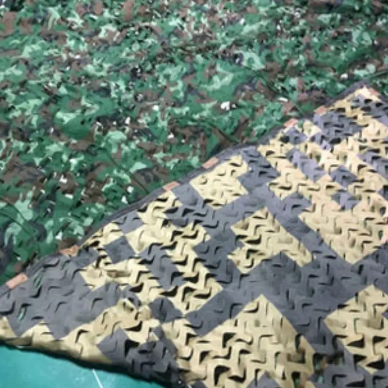 Durable camouflage polyester mesh