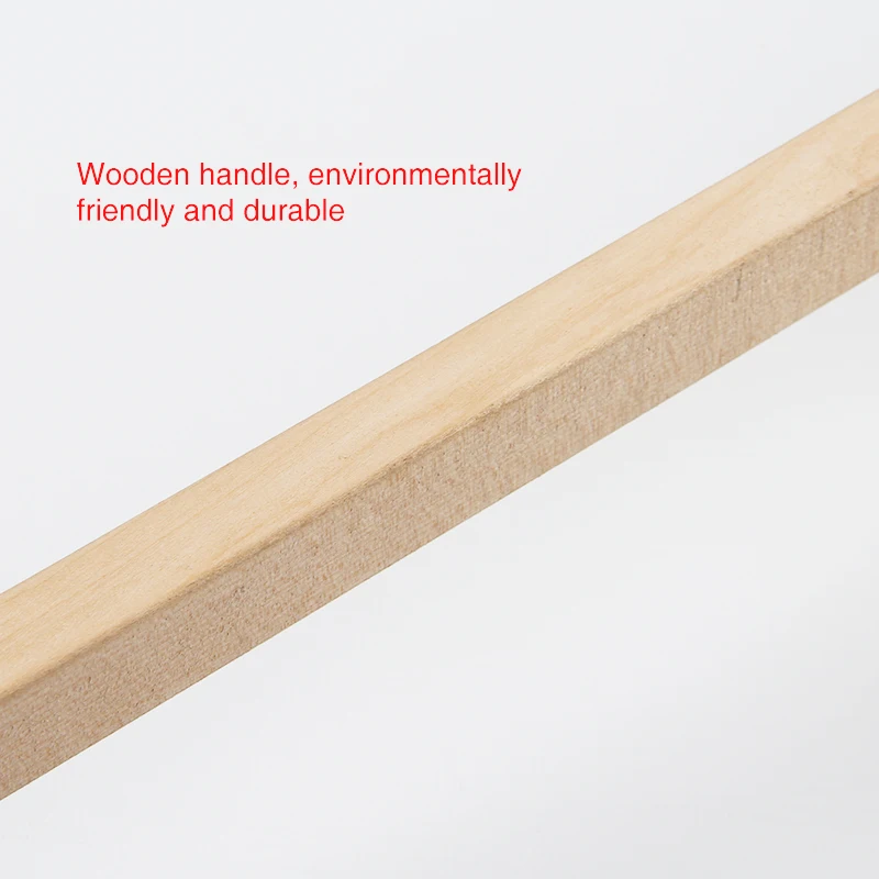 Winter car snow removal tool 2 in 1 25' wooden handle snow brush with ice scraper