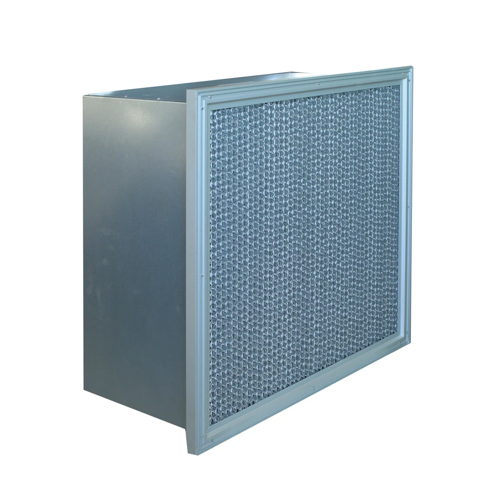Chinese supplier Deep Pleated Hepa Filter H13 H14 high efficiency ULPA filter For electronic industry/ Hospital