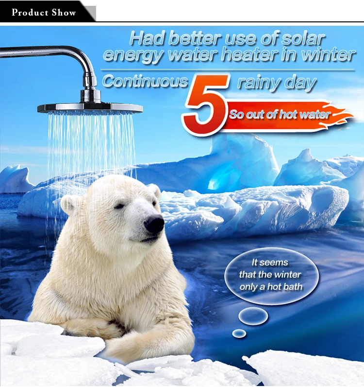 Handa Hot selling Split solar geyser high-capacity 500 Liters Collector Solar Solar Water Heater