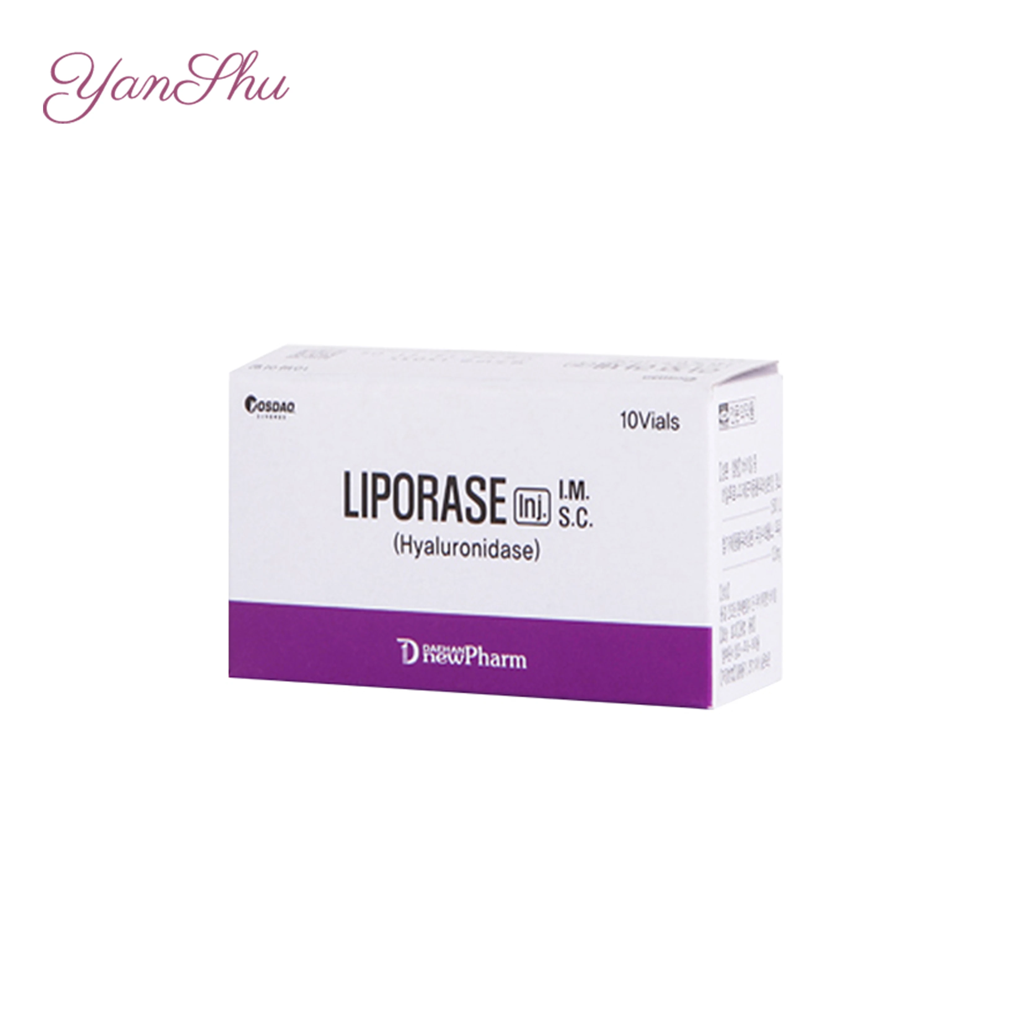 
Dissolve enzyme Dissolve excess hyaluronic acid 