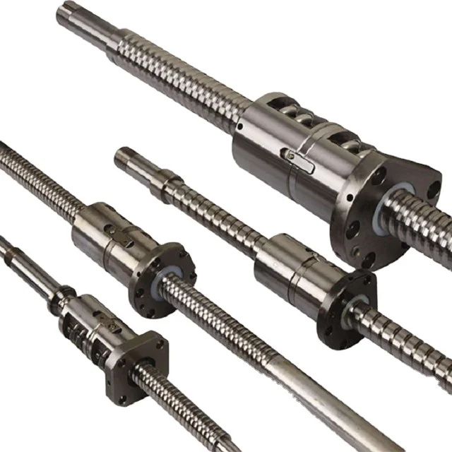 Ballscrew screw transmission with double nut OFV series DFV smoothness c3 c5 C7