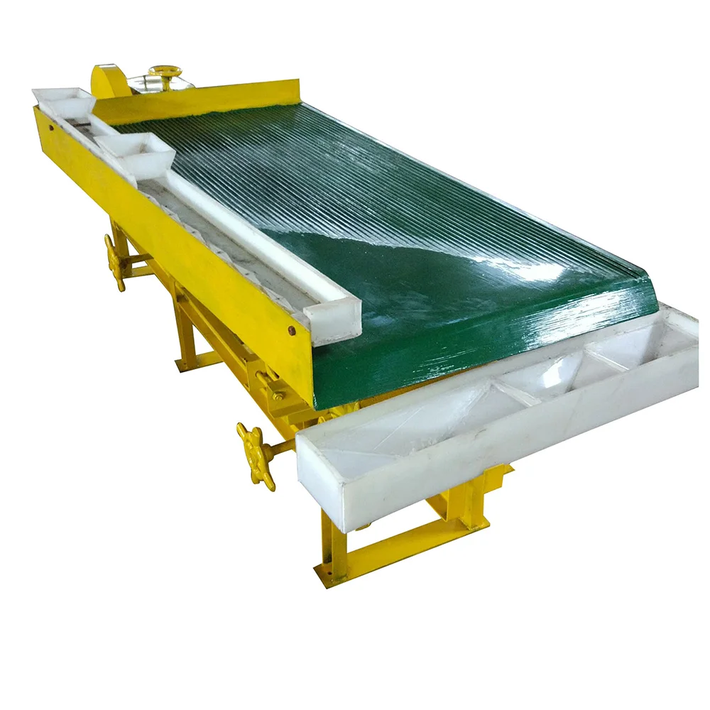 Высокая эффективность гравитационный концентрационный медный Рудный сепаратор Вибрационный стол