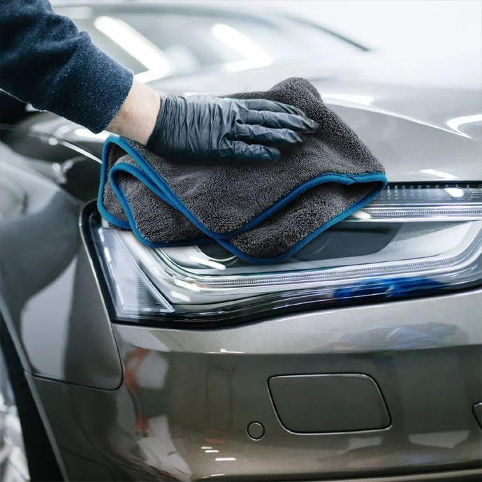 Ultra Thick Microfiber Plush Car Cleaning Towel, Ultra Fine Micro Fleece Towel