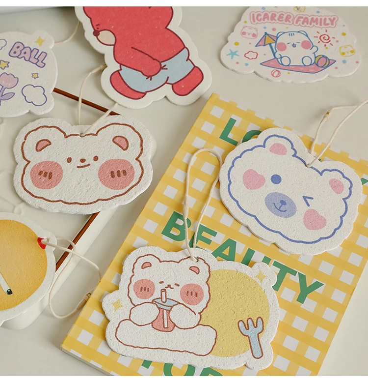 Multi design Compressed  Cellulose Sponge  Kitchen Dish washing sponge