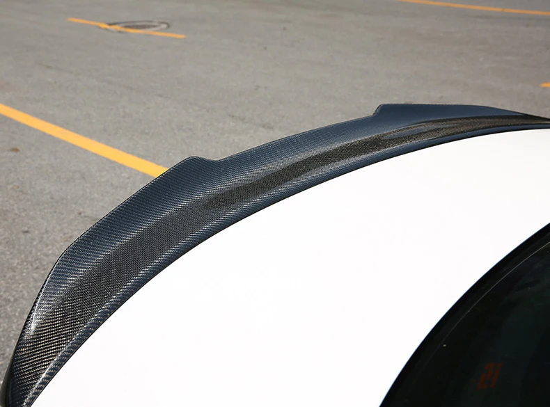 Carbon Fiber Q50 Sport Car Trunk Spoiler for Infiniti Q50 Premium Sedan 4-Door 2014-2020