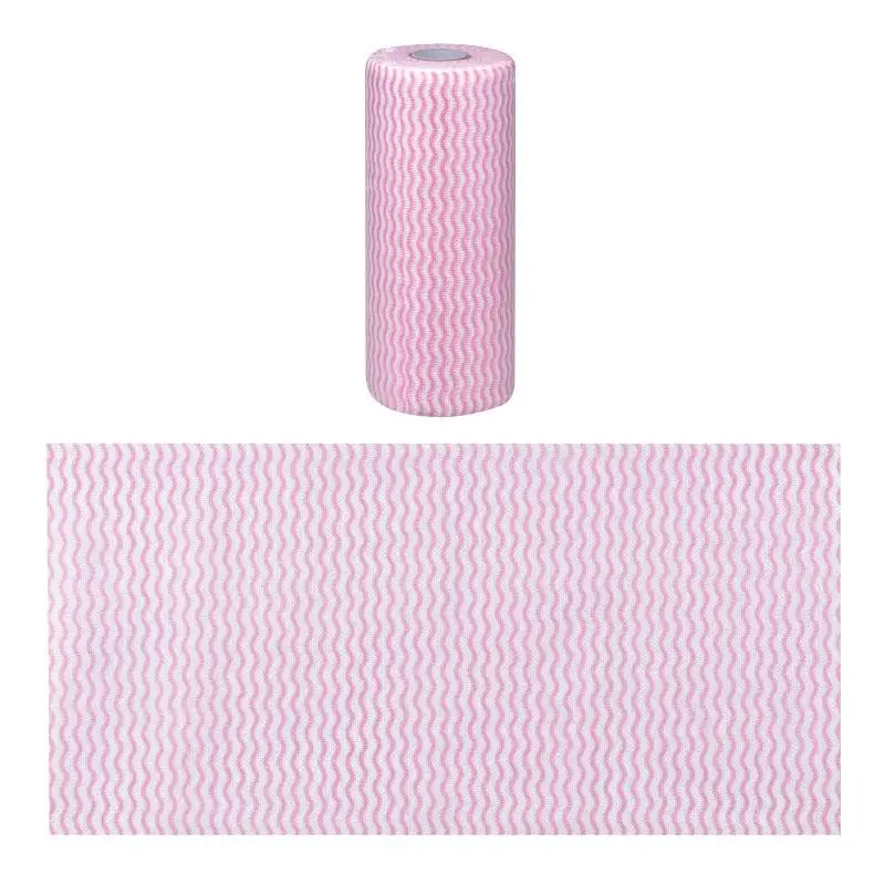 Spunlace Fabric Lazy Rag Kitchen Cleaning Dish Cloth Disposable Cleaning Rags