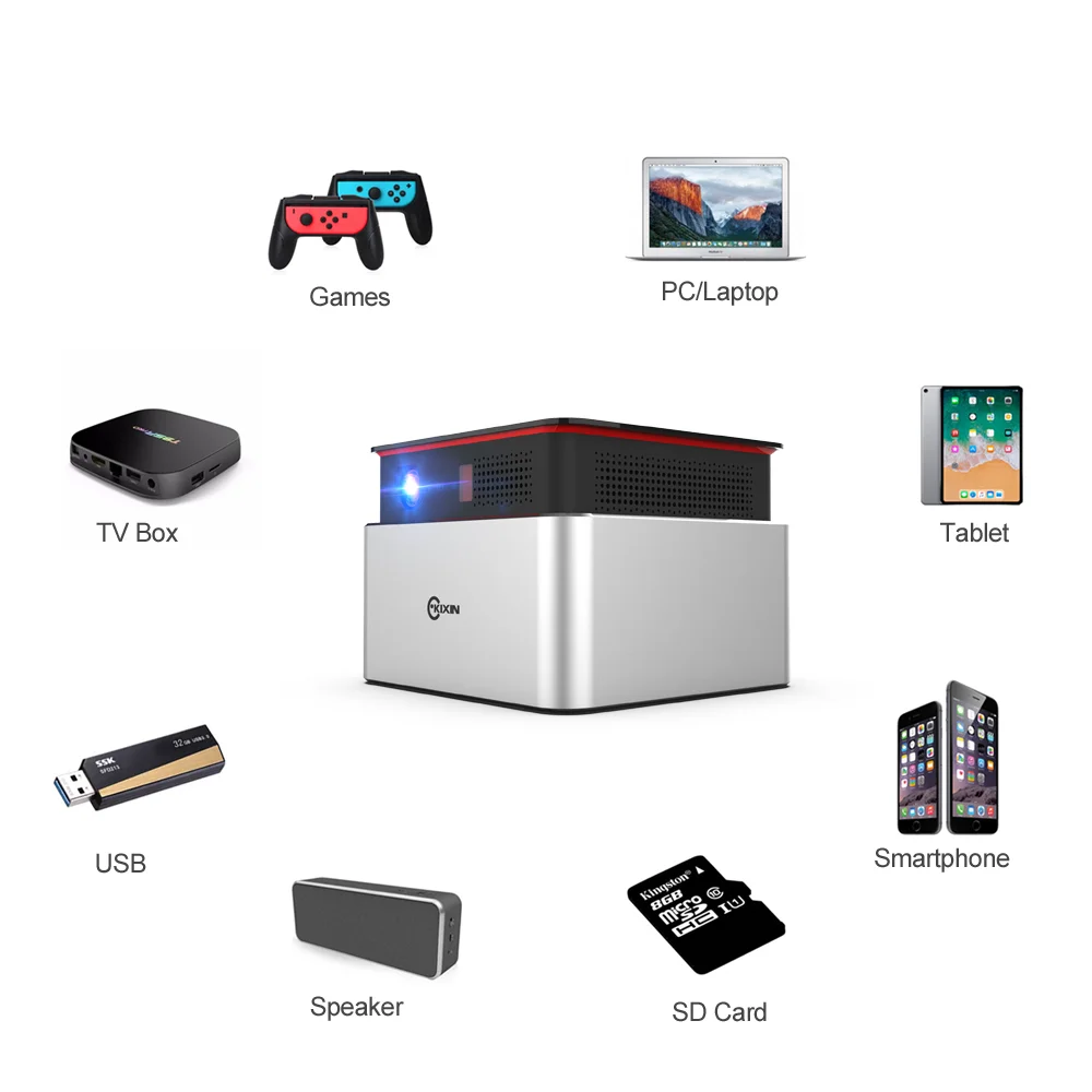 projetor mini projecter mobile projector screen