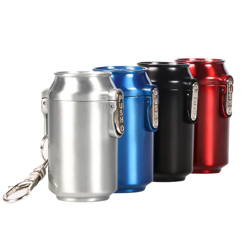 Futeng Wholesale Metal Portable Ashtray Smoking Set Can Shape Ashtray for Smoke  Accessories ashtray with lid