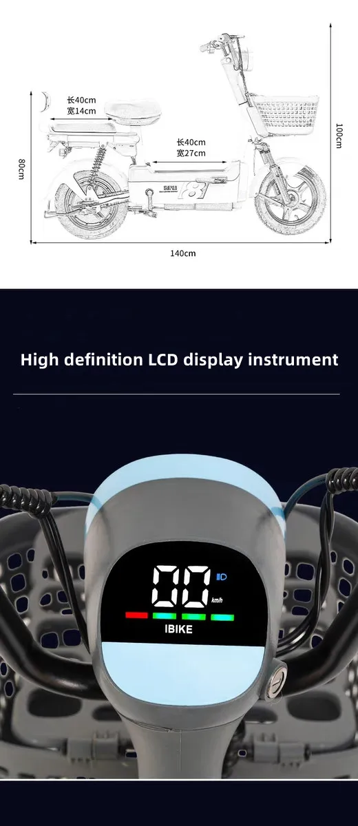 2023 long distance Most popular vintage 350W brushless motor noiseless city ebike electric bike road bicycle