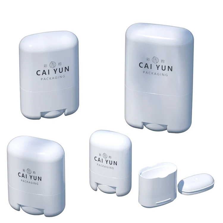 35g Empty PP Plastic Deodorant Containers Stick Refillable Eco Deodorant Stick Container For Packaging