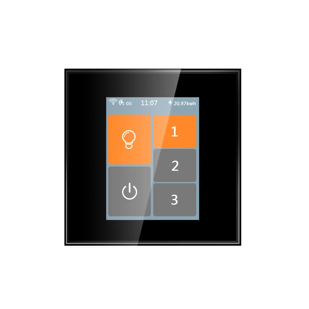 Lanbon High Quality LCD Panel&wireless Module Ceiling Fan Controller Kit Switches Light EU Standard