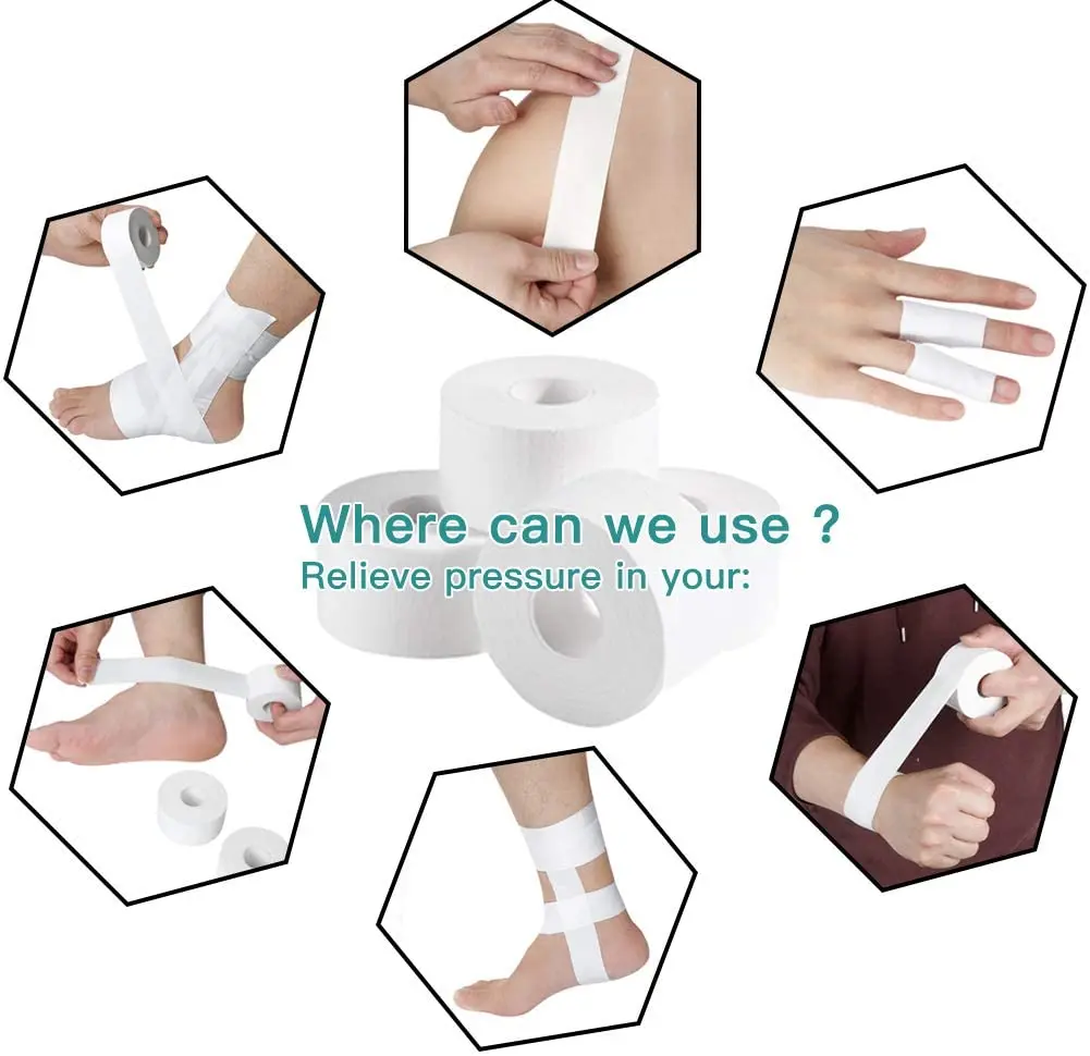 Easy tear cotton fabric jiu jitsu protect finger tape 1cm