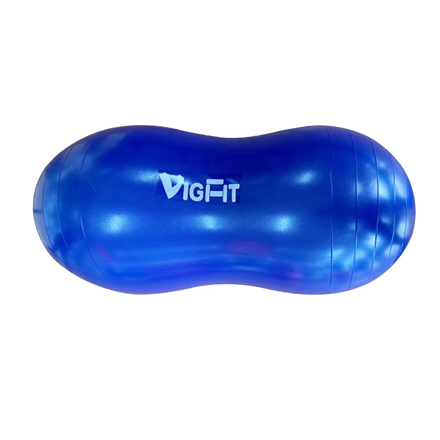 Vigor fitness custom logo peanut shape yoga exercise peanut gym ball