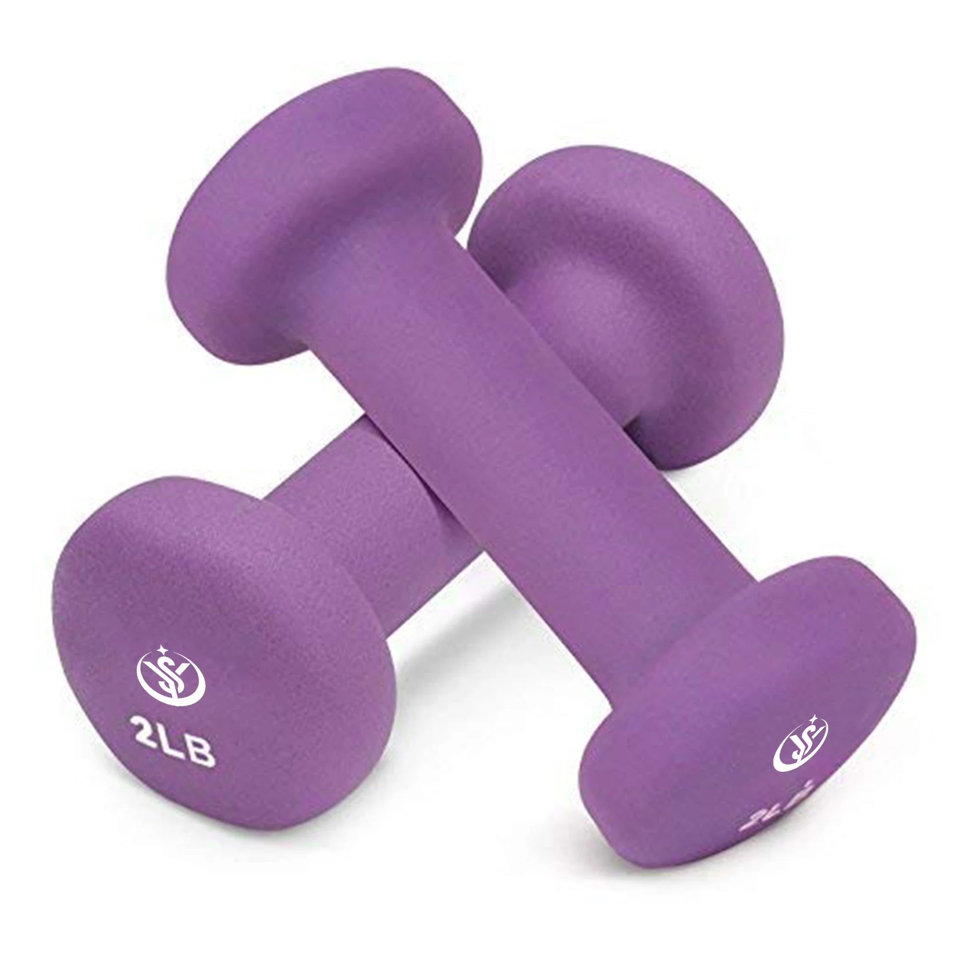 Coated Neoprene Dumbbell for Home Gym Exercise & Fitness Strength Training Free Weights-for Women and Men