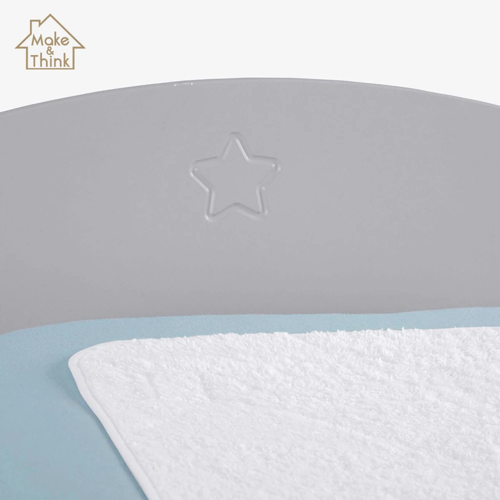 
Solid wood baby kids furniture toilet nappy changing table station 