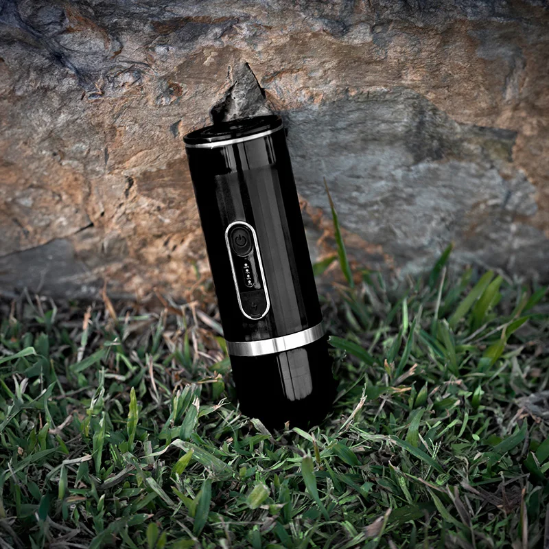 ABS Plus Stainless Steel Durable High Quality Car Portable Coffee Maker Large Capacity Capsule Fitness Available