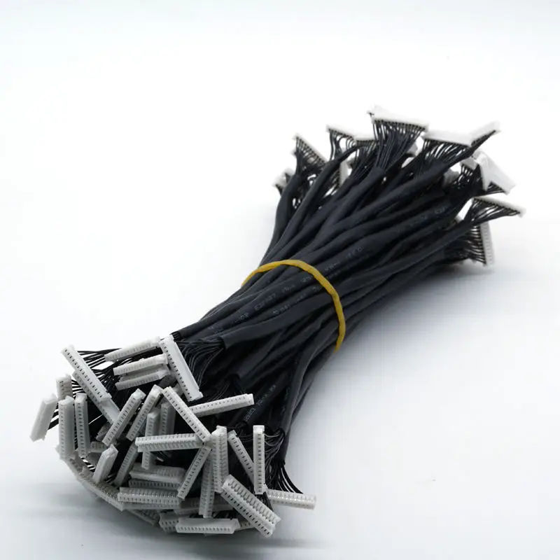 Molex 51021 Ph1.25mm 15pins To 15pins Connector Wire Harness Black Cable Wiring Harness