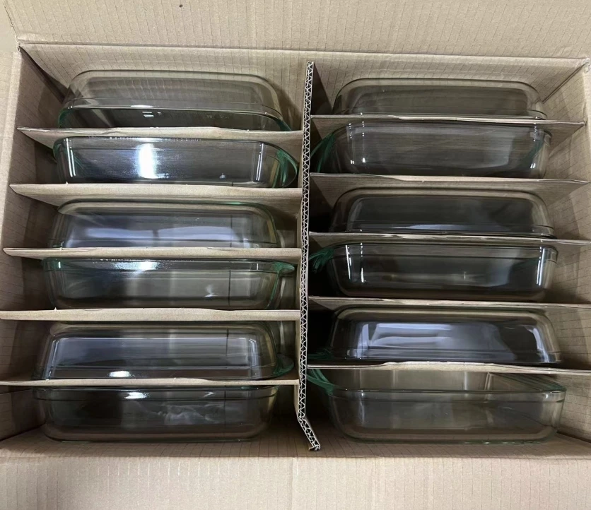 In Stock Products cheap price glass borosilicate baking dish for oven