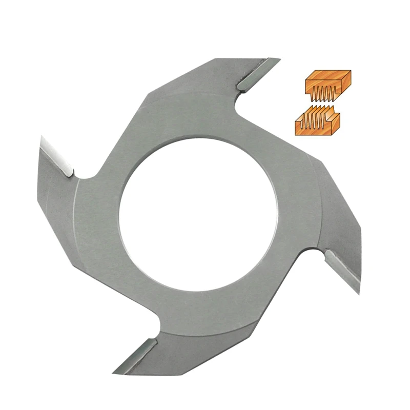 Wood Cutting Carpentry Tool Bottom Knife & Middle Knife Single Piece Finger Joint Cutter for Finger Shaper Machine