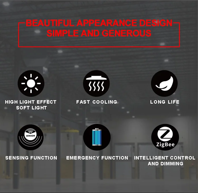 IP65 high quality 5 years warranty ufo highbay light UL 100w 120w 150w 200w 240w 300w 400w 500w ufo led high bay light lamps