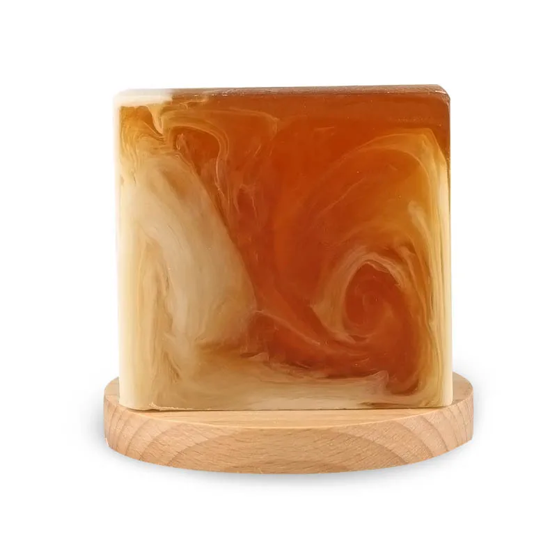 OEM Wholesale Deep Cleaning Propolis Milk Cloud Essential Oil Soap Honey Colorful Handmade Body Bar for Skin Use