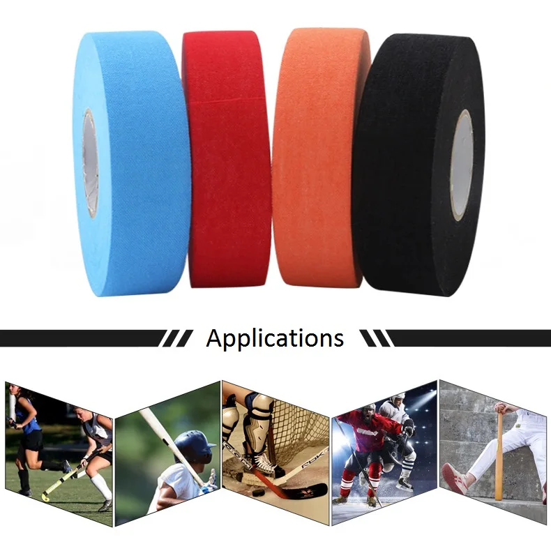 Colorful Hockey Tape For Hockey Stick Wrapping