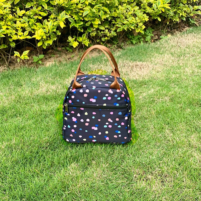 Zippered Insulated Lunch Bags Cooler Women, Reusable Sublimation Lunch Bags Blank For Adults,l Insulated Lunch Bag Thermal