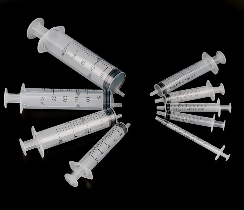 3ml White Plastic Disposable Luer Lock Or Luer Slip Syringe With Needle