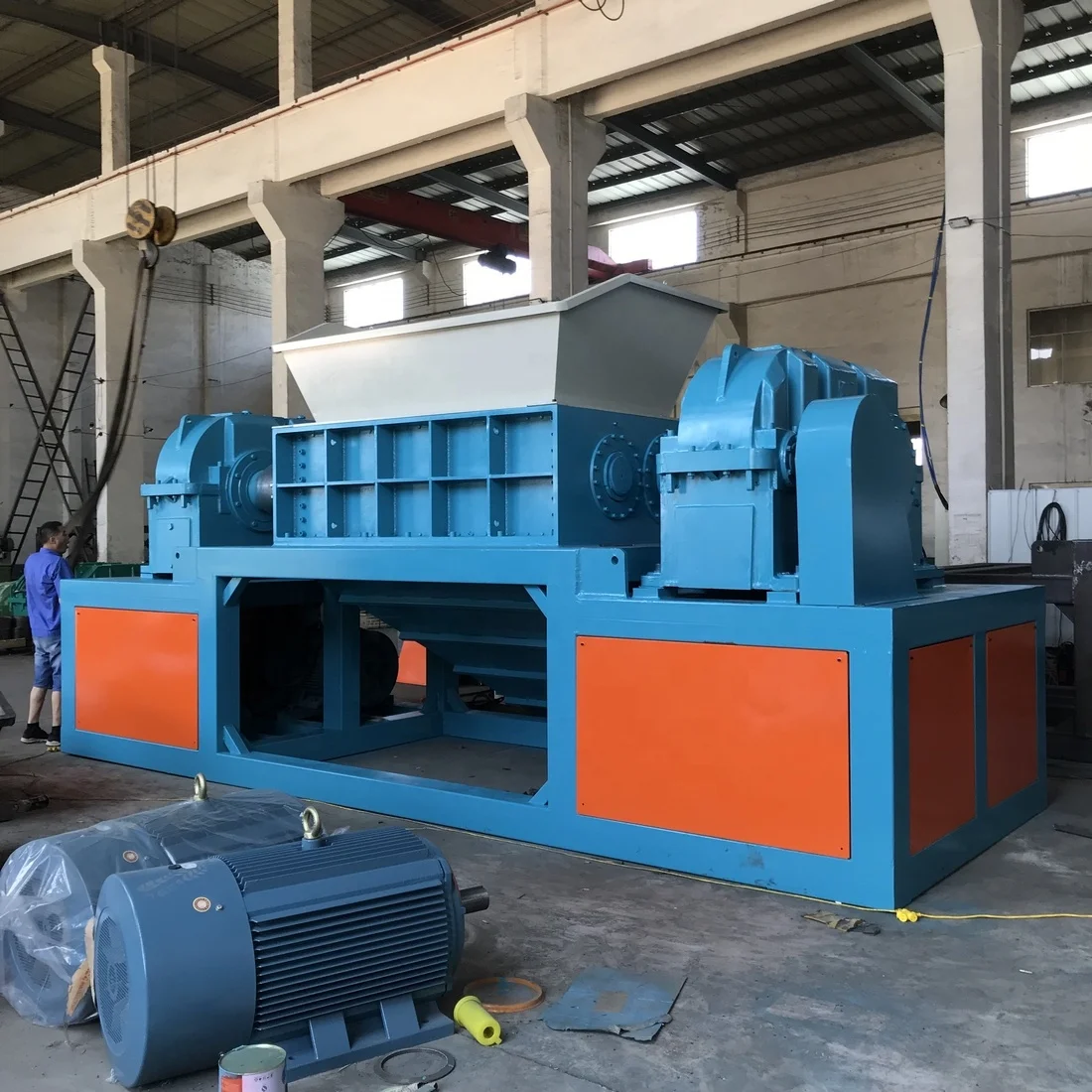 
2019 Good price metal Scrap steel shredder metal crusher machine for recycle 