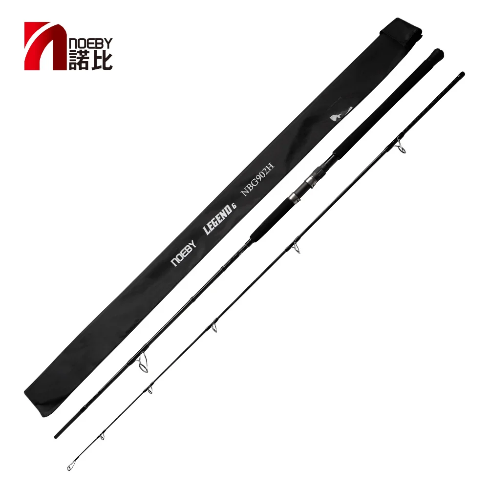 NOEBY LEGEND6 902XH Shore Heavy Game Fishing Spinning Rod Stick Surf Rod for Shore Jigging
