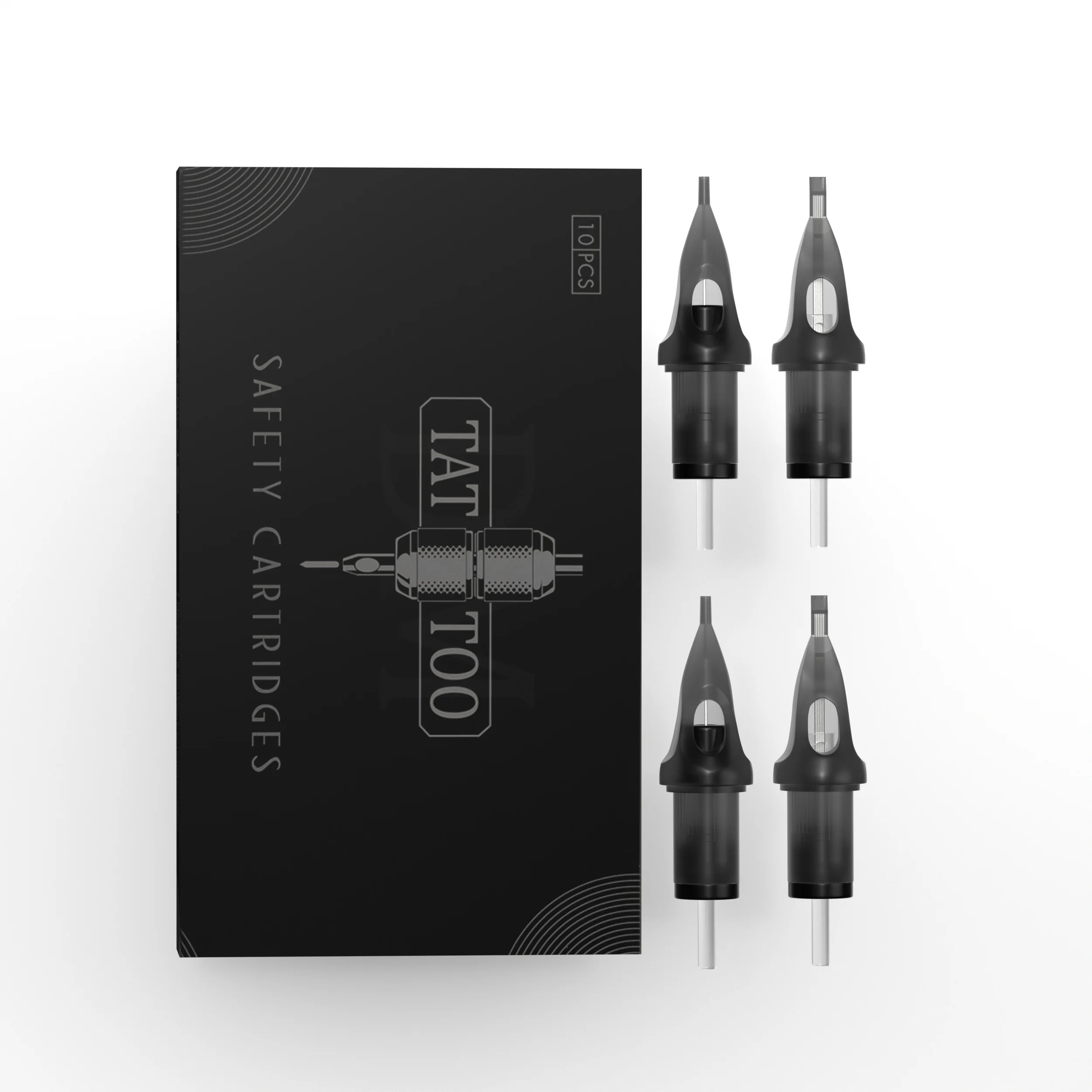 10 шт. cartridgetattoo игл #12 стандарт большая винная бутылка Одноразовые стерилизованные безопасности татуировки иглы для