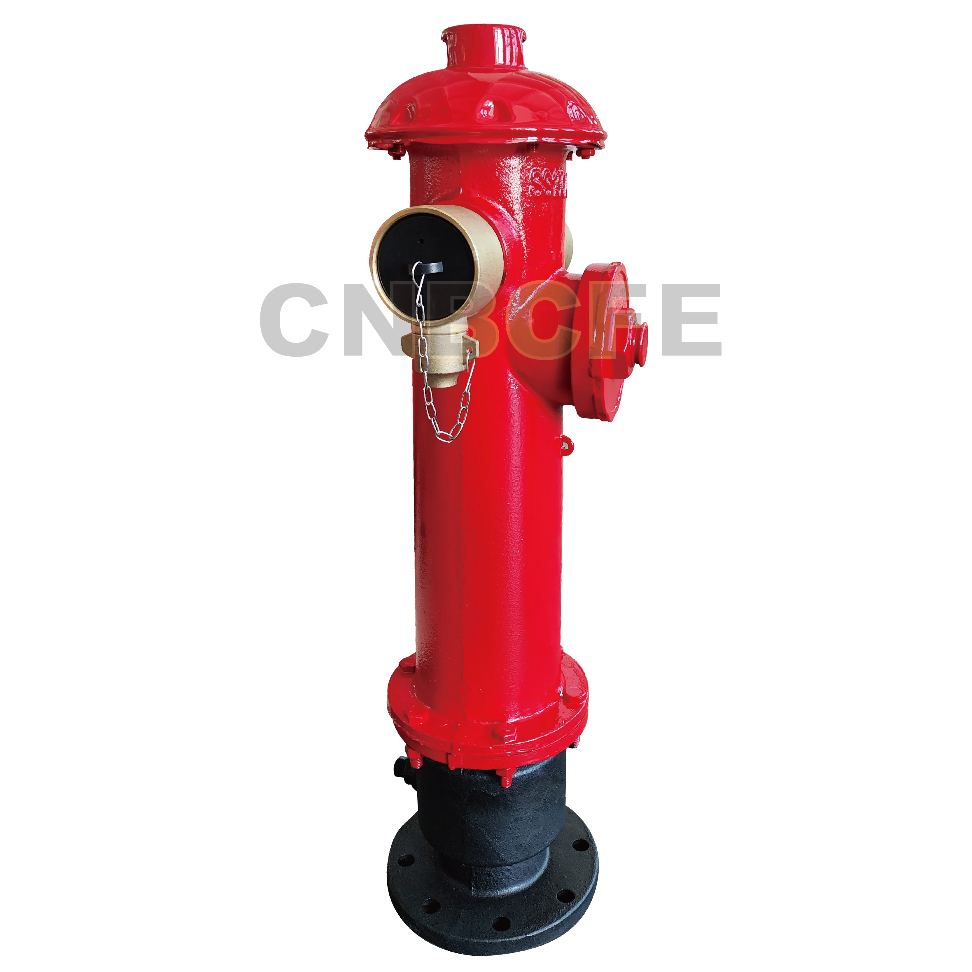 BaiChuan Factory Wholesale OEM ODM Ductile Iron Outdoor Grounding Pillar Type Fire Hydrant With Valve