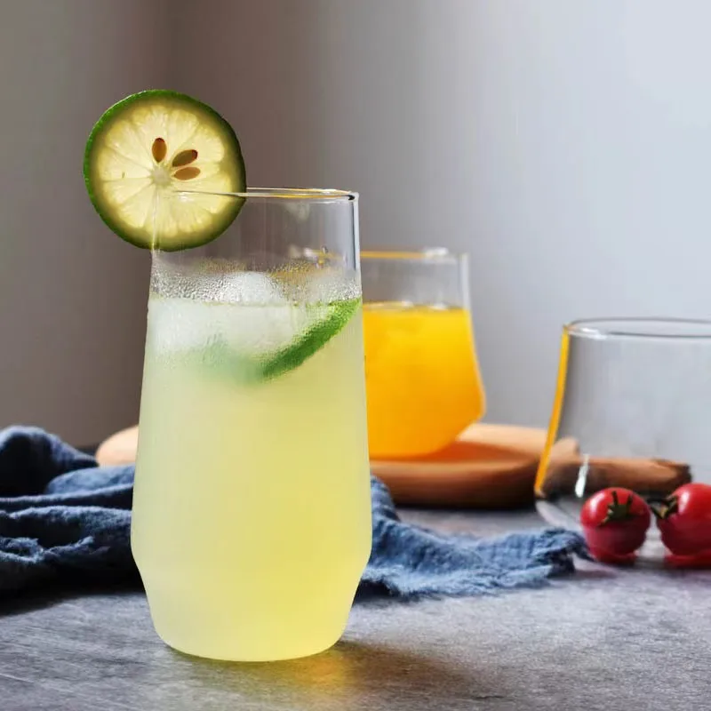 Creative Home Super Large Capacity Craft drinking water Glass glasses set White Beer Cup water glass