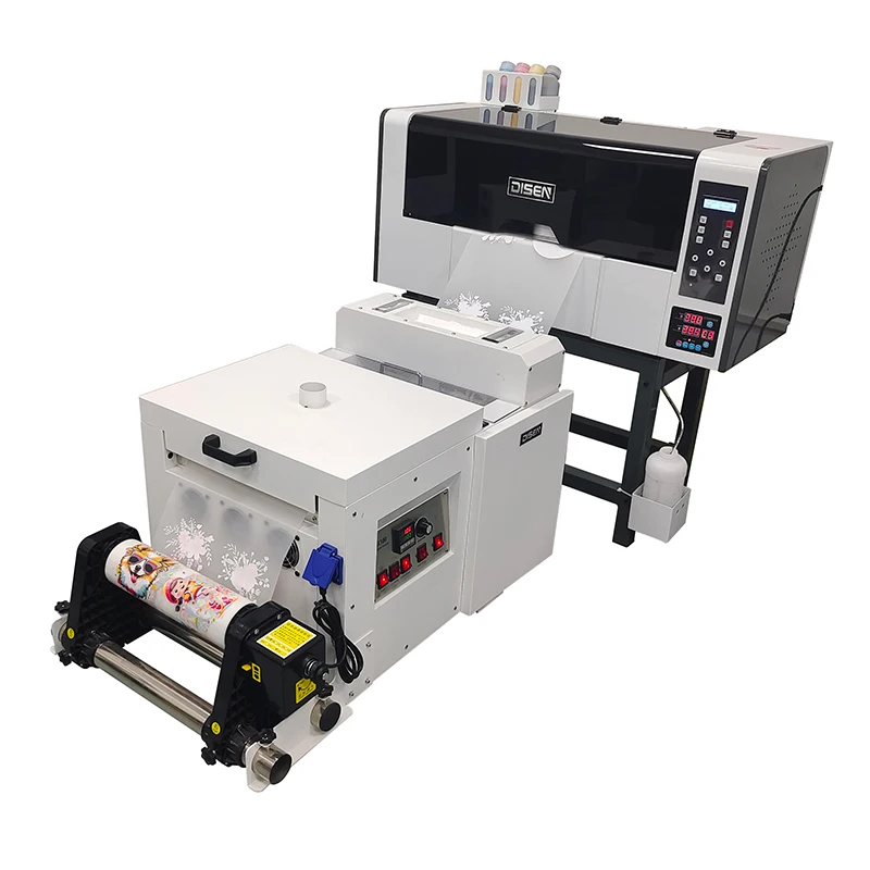 Multifunction Digital A3 30cm I1600 XP600 Heads Fast Speed Heat Transfer Garment Hoodie Shoes Canvas Bag DTF PET Film Printer