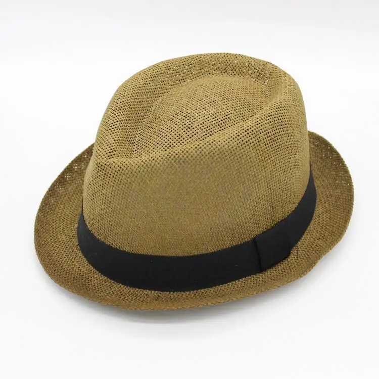 GG Wholesale Purple Straw Hat For Men And Women  Sunshade And UV Protection With Brim Hat